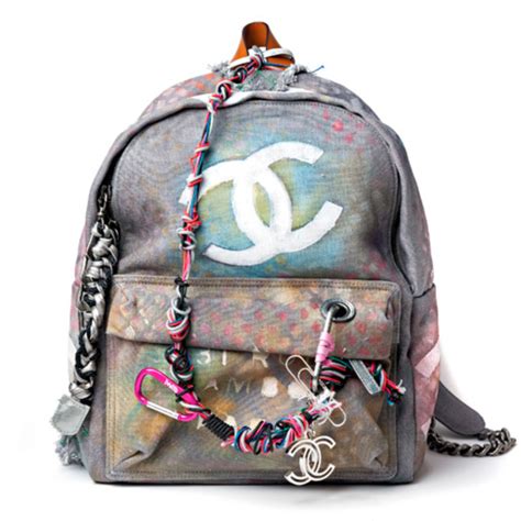 graffiti bag chanel|Chanel backpack gabrielle.